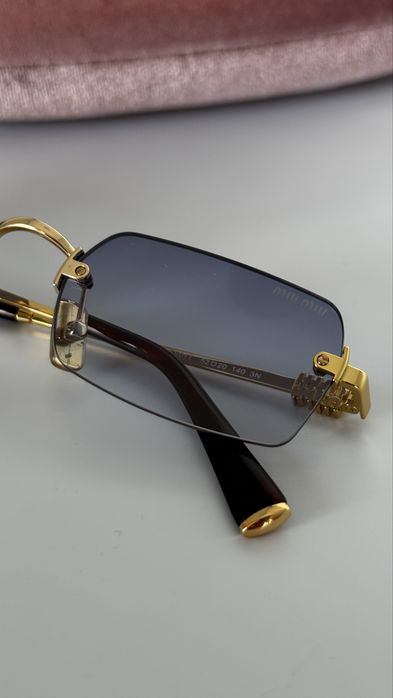 Окуляри Miu Miu MU B50S сіро-голубий градієнт