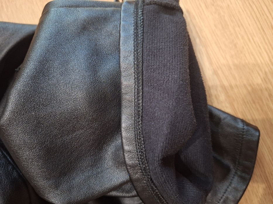 Шкіряні брюки штани для вагітних Lullababe розмір Л