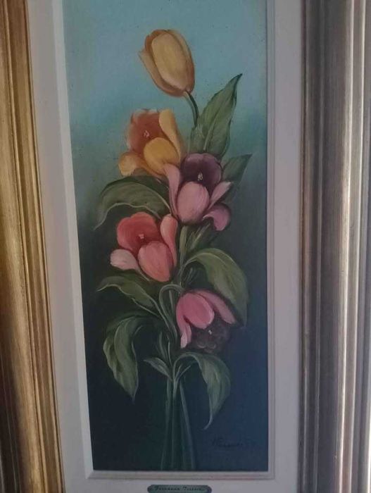 Pintura a óleo pela pintora Fernanda Teixeira