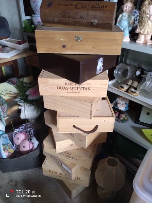 Caixas de madeira para várias utilizações