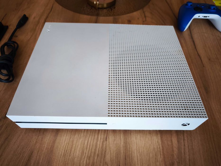 !! Xbox One S HDD 1 TB+ Orig.niebieski Pad M.1914+ GRY !!