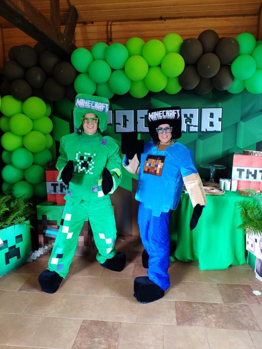Майнкрафт. Аниматоры Майнкрафт. Детский праздник