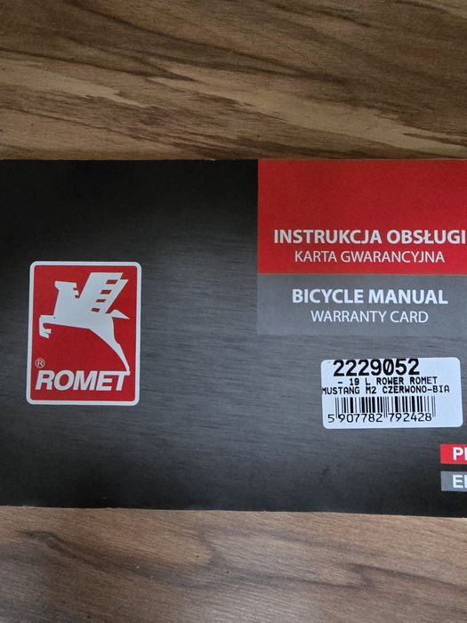 Mtb 19-l koła 29 Romet napęd deore-xt jeszcze na gwar kupiony 10.24r