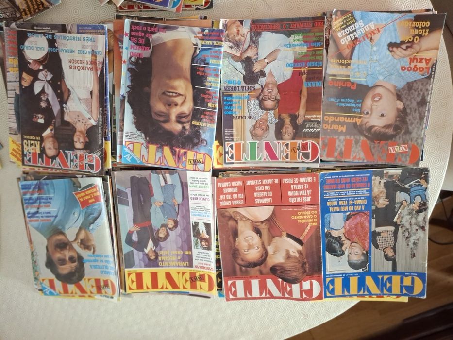 Revistas antigas nova gente