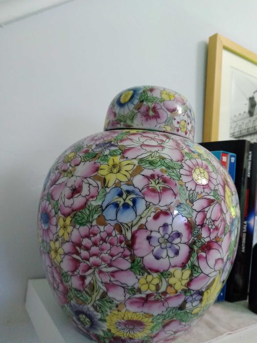 Jarrão/pote Oriental vintage
