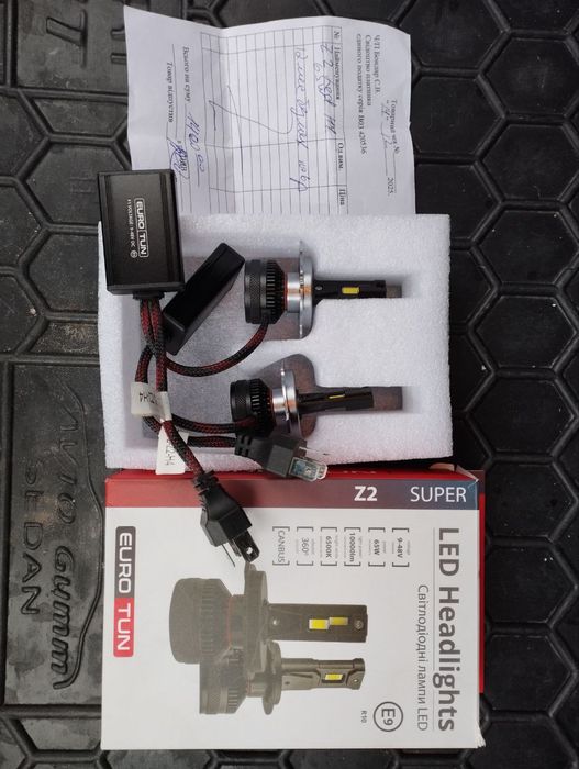 Автомобільні світлодіодні лампи