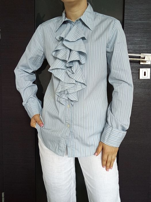 Bawełniana koszula w paski Ralph Lauren