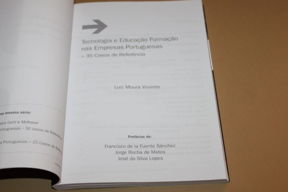Tecnologia e Educação Formação nas Empresas Portuguesas