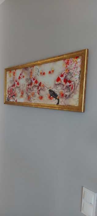 Obraz feng shui ryby koi