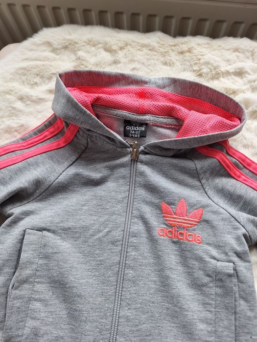 Bluza adidas 74-80 dla dziewczynki