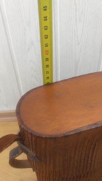 Продам упаковку - футляр (сувенир) для спиртного. Куба (нат.дерево)