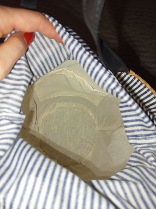 Плетёная  летняя сумка