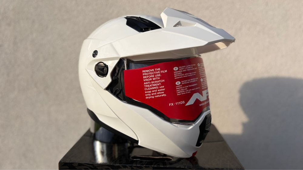 Kask motocyklowy szczekowy typ Adventure AFX FX-111DS rozmiar XL 61-62