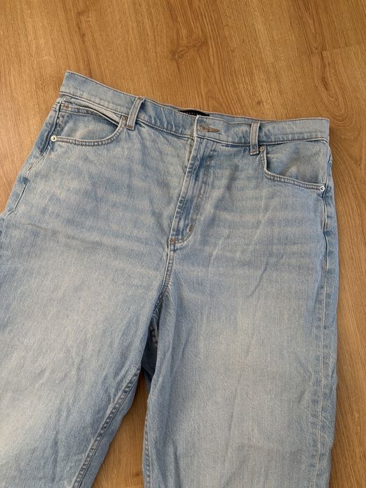 jeansy asos z szeroką nogawką xxl