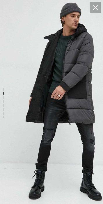 Куртка чоловіча s.Oliver, колір сірий, перехідний розмір S