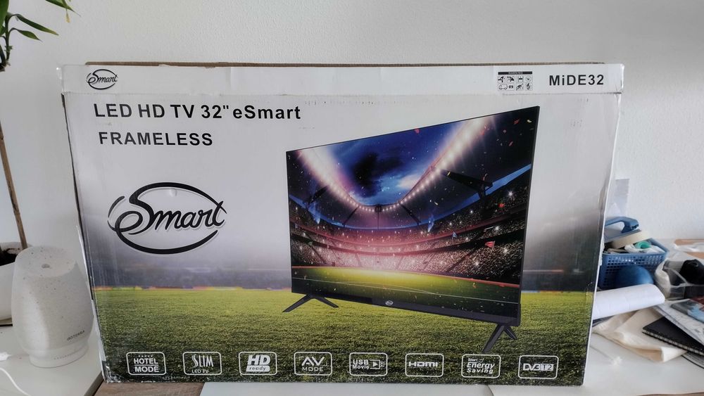 Televisão Led HD TV 32" eSmart