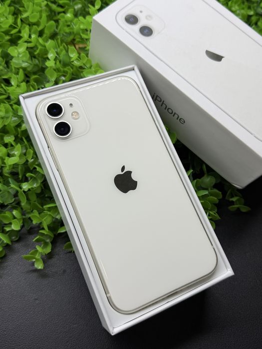 iPhone 11, 128gb, White (Neverlock) Айфон 11 белый #3862