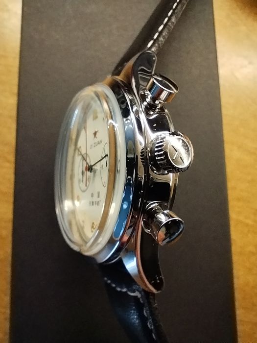 Pilot Seagull 1963г.21 Zuan Часы-хронограф