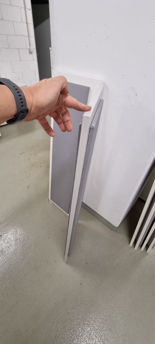 Płyty MDF 120 x 37,5 cm z dwustronnym obiciem