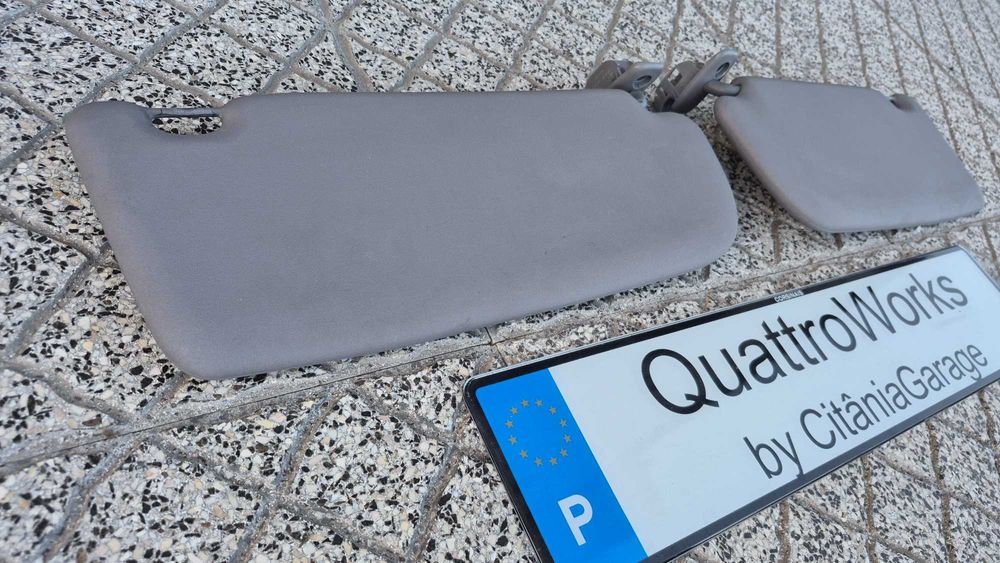 AUDI A4 B5(8D) - A3 8L etc- Palas Sol CINZA IMPECÁVEIS - 1995 até 2002