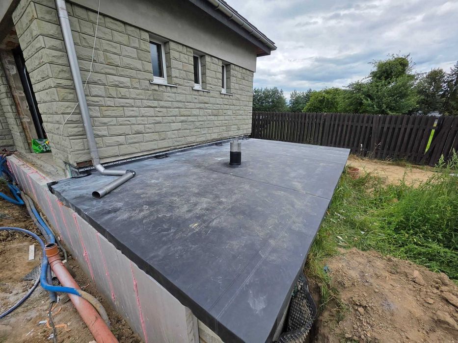 EPDM płachty na WYMIAR izolacja na dach taras balkon oczko wodne Firestone Elevate Bosscover