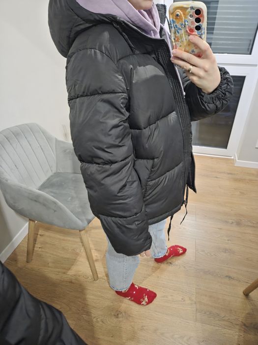 Kurtka zimowa puffer h&m