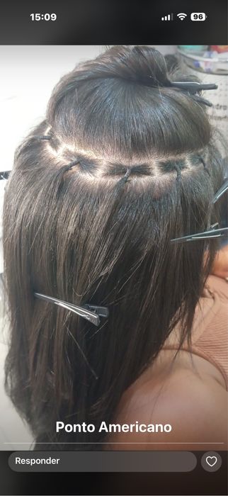 Extesão de cabelo