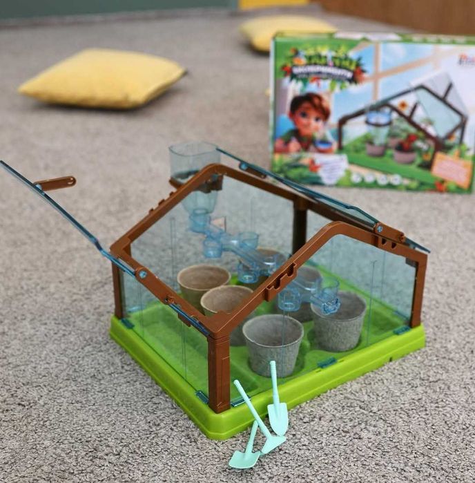 Ботанічні експерименти, теплиця з поливом насіння, набір садівника