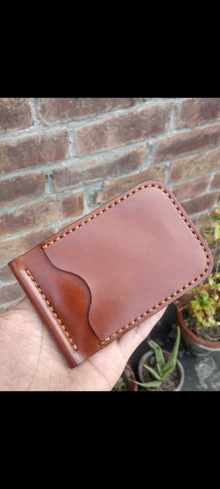 Men Handmade stich Wallet, cash holder pin wallet, Smart wallet.