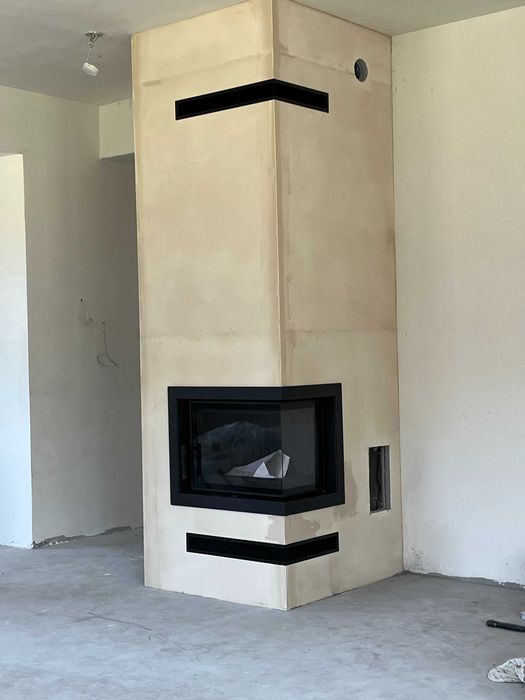 Kominek naroży Floki S Kratki.pl - cena z montażem