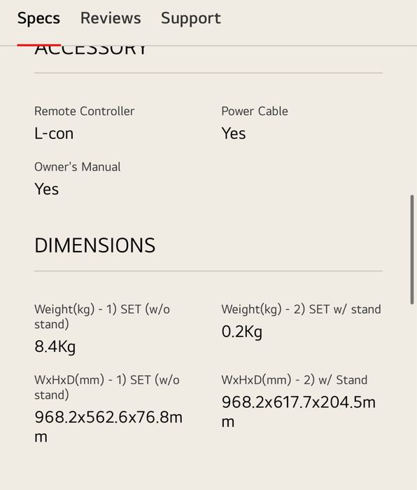 TV LG 43’’ com muito pouco uso