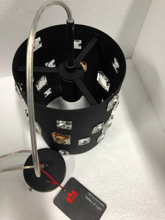 Светильник подвесной одинарный черный MD1102601-1A black