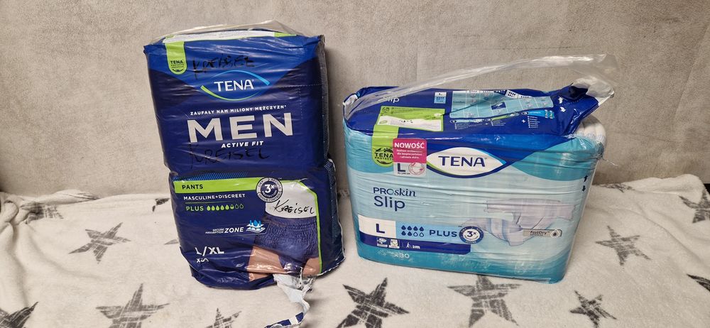 Pieluchomsjtki Tena dla dorosłych roz l/xl 58sztuk