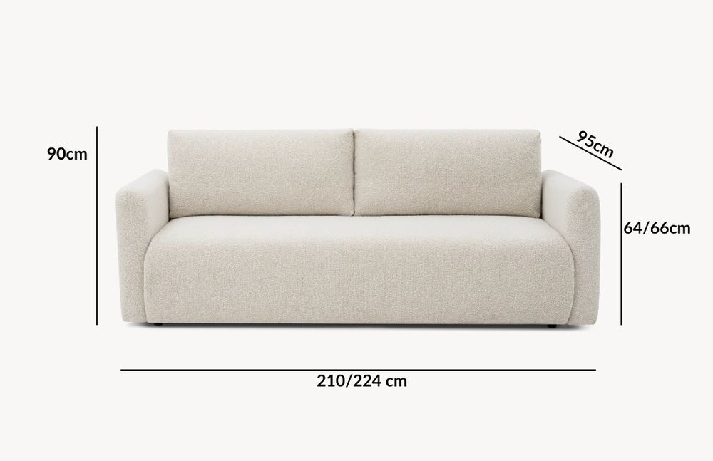 Sofa 3 osobowa Benet