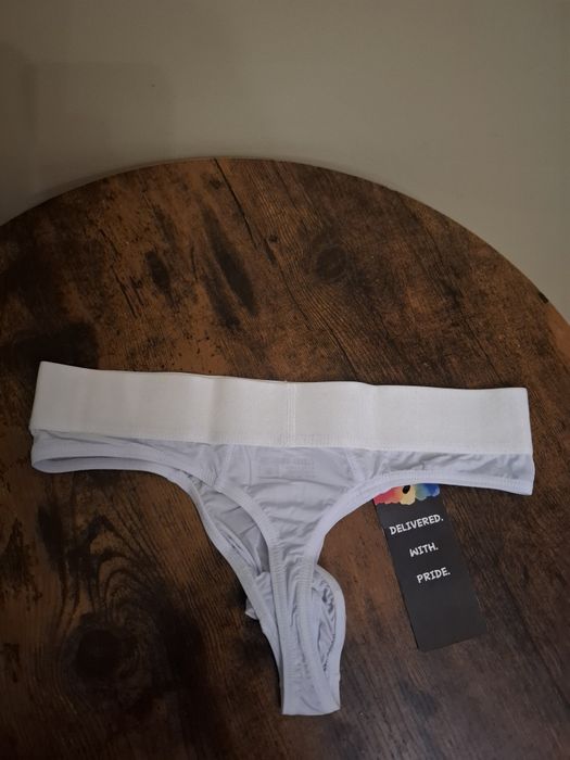 Slipy męskie, stringi Clever-Menmode roz. M