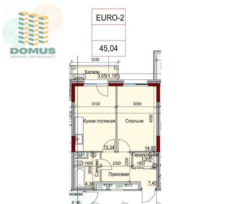 Продам квартиру в малоэтажном доме. ЖК Пространство на Дачной, Фонтан