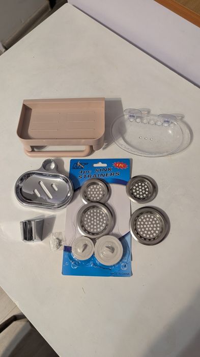 Усе для ванни тримач для душу, мильничка, тримач туалетного паперу