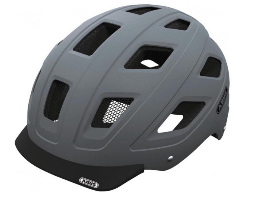 Велосипедный шлем Abus HYBAN concrete grey (размер 52-58см)