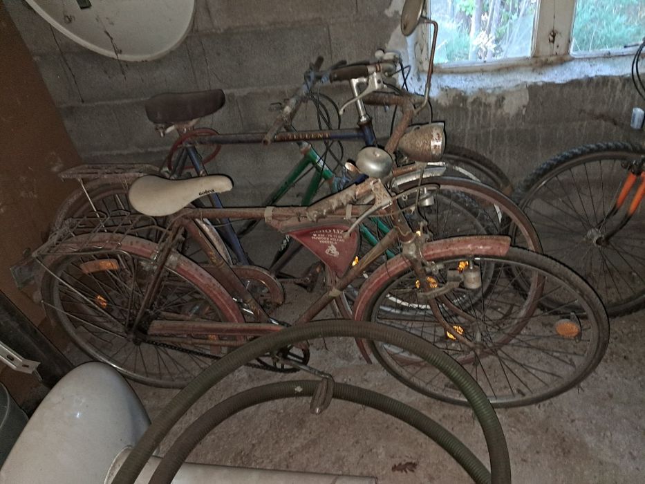 Conjunto de bicicletas para recuperar