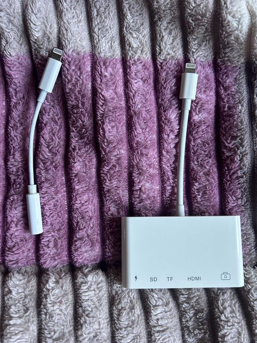 adapter Lightning - jack 3.5mm dla iphone