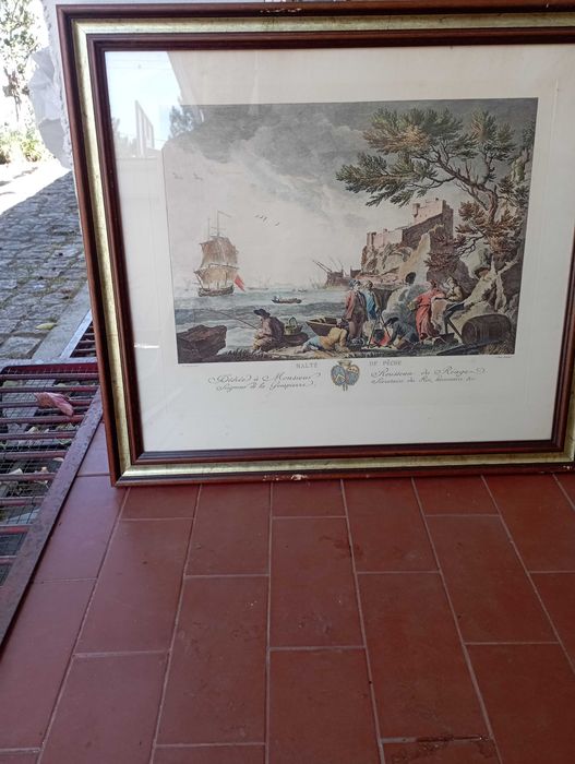 Quadro com moldura