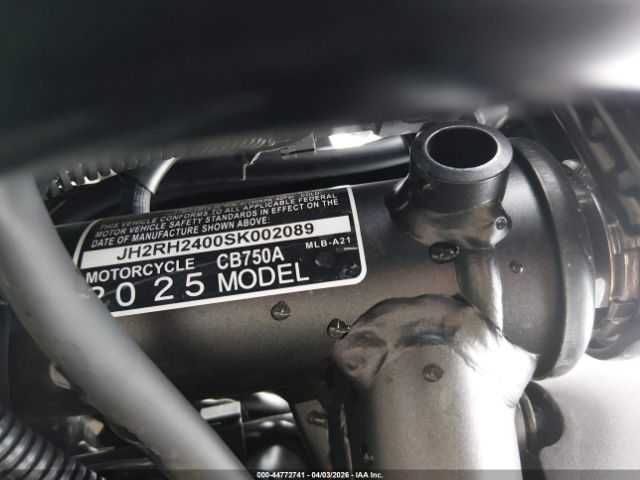 2025 HONDA CB750 a
