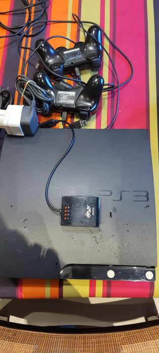 Playstation 3 com acessórios