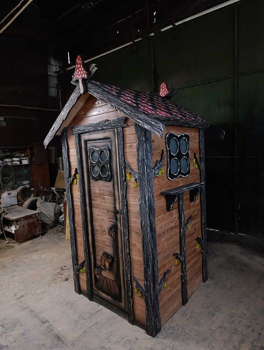 Туалет уличный Эксклюзивный! Дачный деревянный