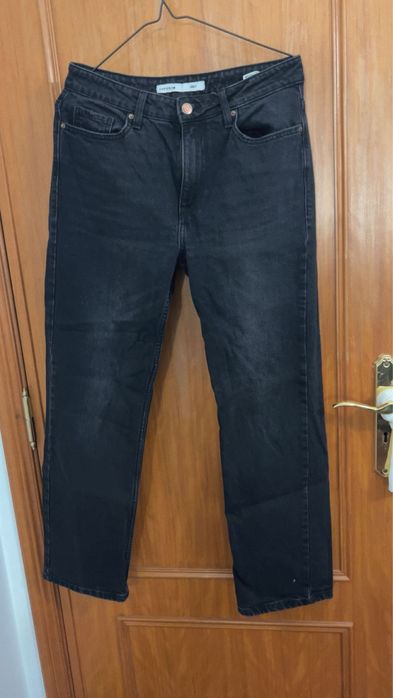 Calça de ganga Preta Tiffosi