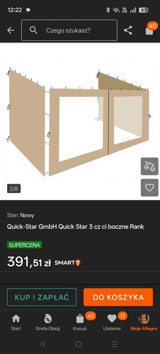 Pawilon ogrodowy 3 x 4