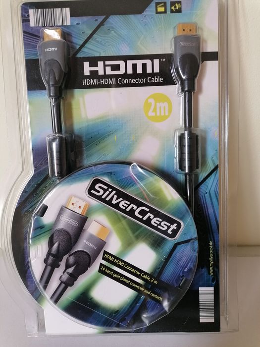 Cabo HDMI 2m Silvercrest