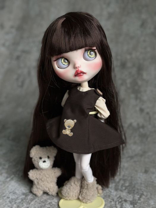 Нова кастомна колекційна лялька кукла Блайз Blythe