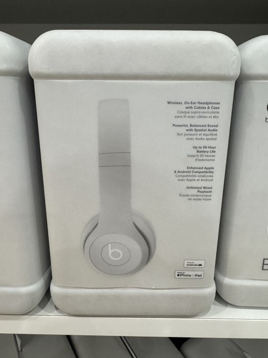 Бездротові навушники Beats Solo 4 Matt Gray MG7J4 Магазин Гарантія всі кольори