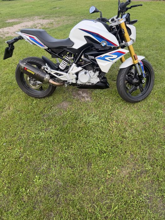 Sprzedam Bmw g310r /125 kat B  2018r malowanie HP przebieg 5700km wydech akrapovic carbon